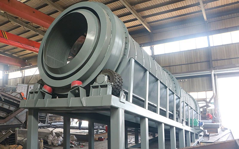 Compost Rotary Trommel Sieve -2 Compost Rotary Trommel Sieve -2