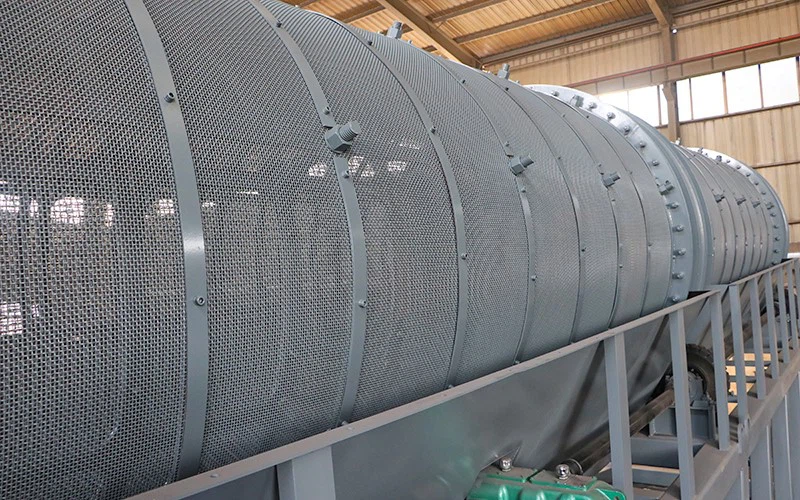 Compost Rotary Trommel Sieve Screen Mesh-2 Compost Rotary Trommel Sieve Screen Mesh-2