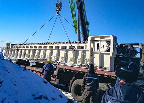 Large Capacity Apron Feeder In Coal Handling Plant factory