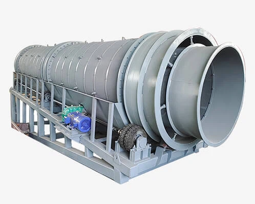 Rotary Trommel Sieve For Compost factory